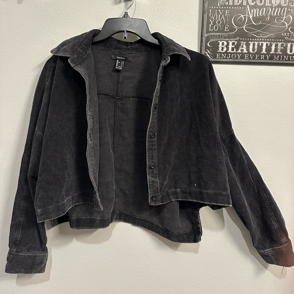Black Corduroy Jacket